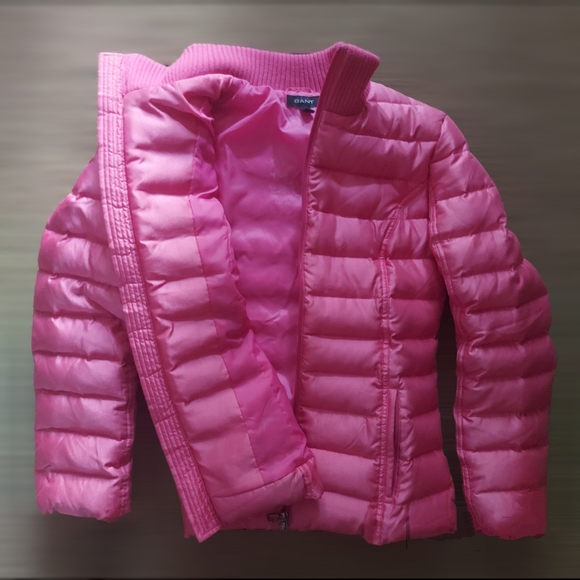 GANT Women's Elliot Light Down Jacket Quilted Puffer Coat Size Medium Pink - Picture 1 of 9